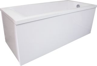 Ванна из искусственного камня AquaStone Армада 150x74см белый